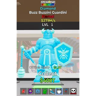 Fortnite Steal The Brainrot Diamond Buzz Buzzini Guardini
