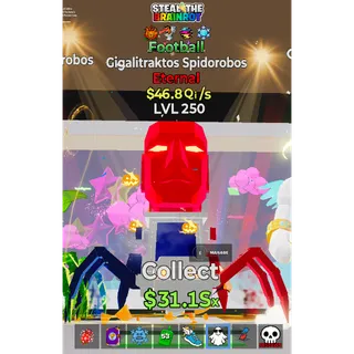 Fortnite Steal The Brainrot Football Gigalitraktos Spidorobos 4 Traits