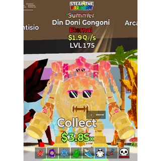 Fortnite Steal The Brainrot Summer Din Doni Gongoni