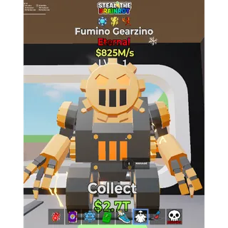 Fortnite Steal The Brainrot Fumino Gearzino 3 Traits
