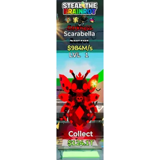 Fortnite Steal The Brainrot Darkness Scarabella 4 Traits