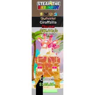 Fortnite Steal The Brainrot Summer Giraffzilla 4 Traits