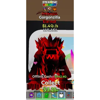 Fortnite Steal The Brainrot Darkness Gorgonzilla 3 Traits