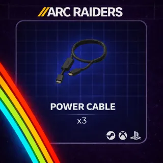 ARC RAIDERS POWER CABLE x3