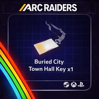 ARC RAIDERS BURIED CITY TOWN HALL KEY x1