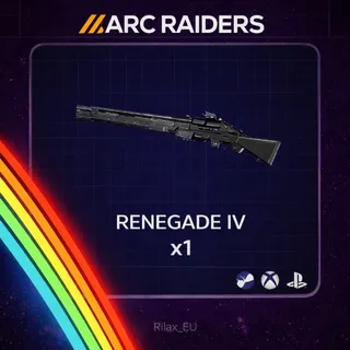 Arc Raiders | Renegade IV x1 | Fast Delivery | DM For Quantity