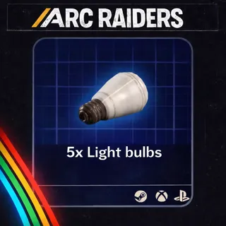 Arc Raiders | Light Bulbs x5 | Fast Delivery