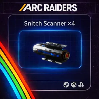 ARC RAIDERS SNITCH SCANNER x4