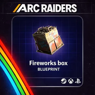 Arc Raiders | Fireworks Box Blueprint | Instant Delivery