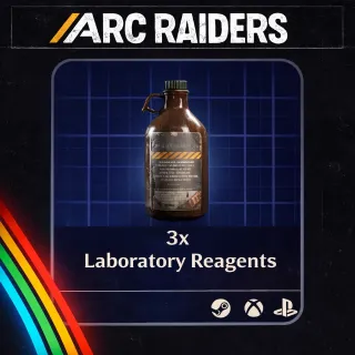 LABORATORY REAGENTS x3 - ARC RIDERS