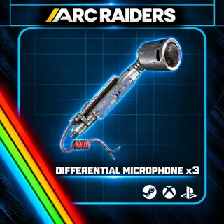 Arc Raiders | Differential Microphone x3 | Instant Delivery