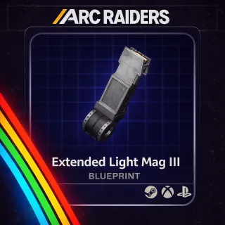 ARC RAIDERS EXTENDED LIGHT MAG III - BLUEPRINT