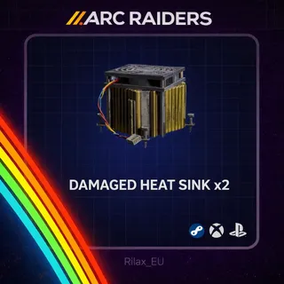 Arc Raiders | Damaged Heat Sink x2| Fast Deliver