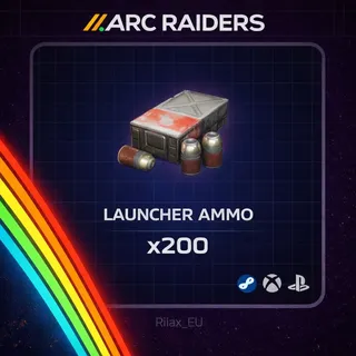 Arc Raiders | Launcher Ammo x200 | Instant Delivery