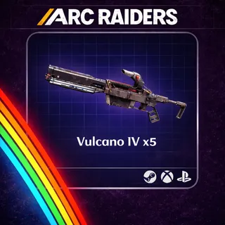 Arc Raiders | Vulcano IV With Full Attachments x5 | Fast Delivery