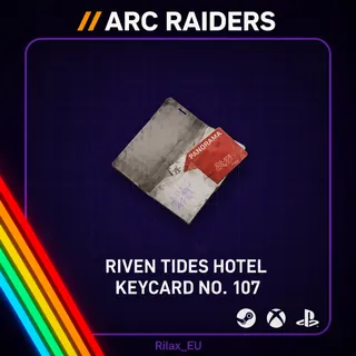 Arc Raiders | Riven Tides Hotel Keycard 107 x1 | Instant Delivery