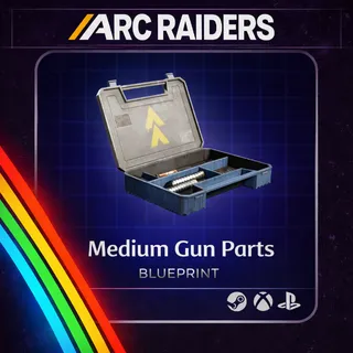 Arc Raiders | Medium Gun Parts Blueprint | Instant Delivery