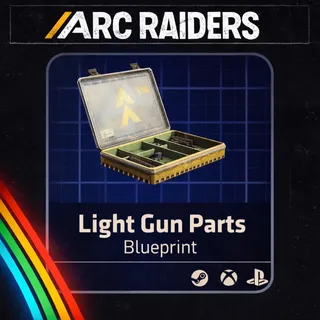 Arc Raiders | Light Gun Parts Blueprint | Instant Delivery