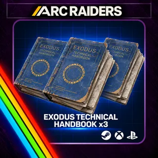 Arc Raiders | Exodus Technical Handbook x3 | Instant Delivery