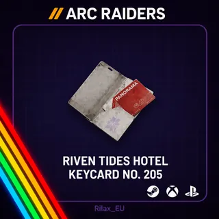Arc Raiders | Riven Tides Hotel Keycard 205 x1 | Instant Delivery
