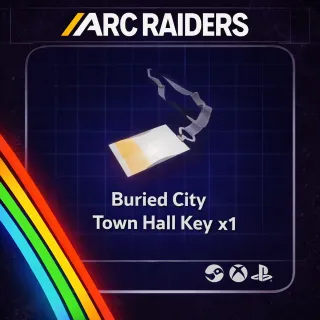 ARC RAIDERS BURIED CITY TOWN HALL KEY x1