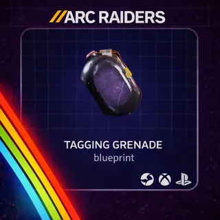 Arc Raiders | Tagging Grenade Blueprint | Instant Delivery