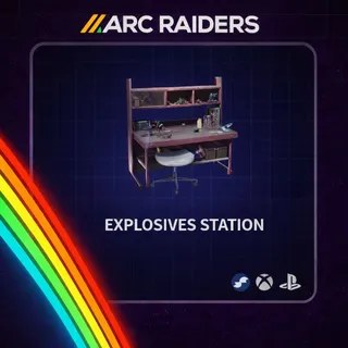 Arc Raiders | Explosives Station Lvl 1 - 3 | Fast Delivery
