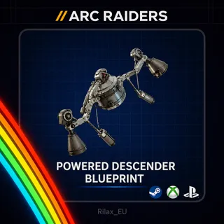 Arc Raiders | Powered Descender - Blueprint | Instant Delivery