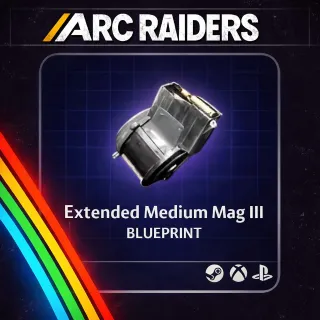Arc Raiders | Extended Medium Mag III - Blueprint | Instant Delivery