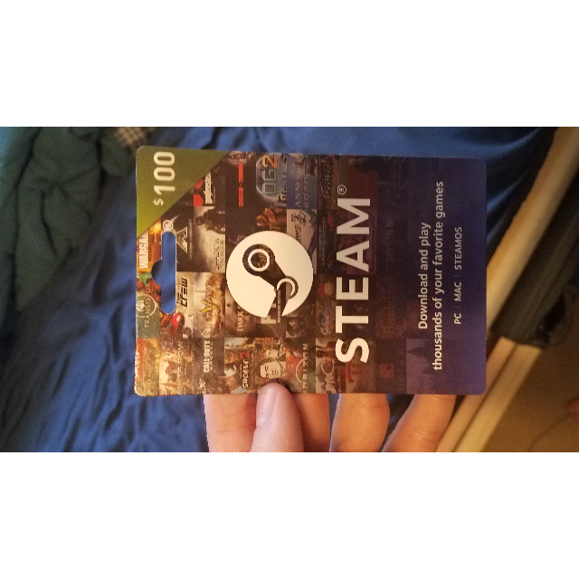 Steam Gift Card (US) - $100 - ScratchMonkeys