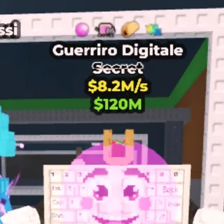 guerriro digitale not in picture it’s normal!!