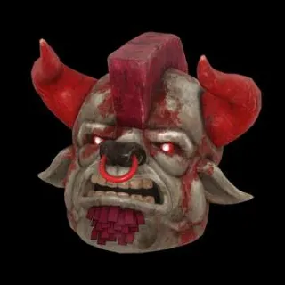 Glowing Minotaur Mask