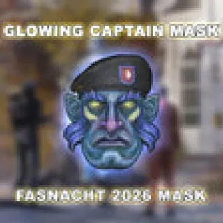 Fasnacht Glowing Captain Mask [new Fasnacht 2026 rare reward]