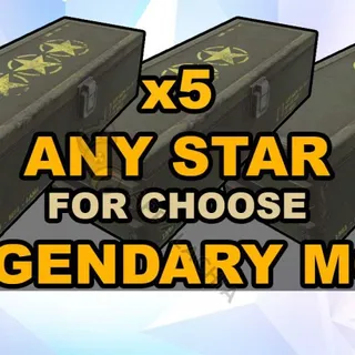 x5 of ANY legendary mods for choose