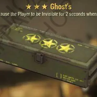 Ghost's Mod (10% Chance to cause the Player to be Invisible for 2 seconds when Hitting a Target)