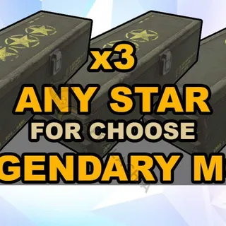 x3 of ANY legendary mods for choose