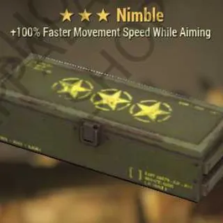 Nimble Mod (+100% Faster Movement Speed While Aiming)