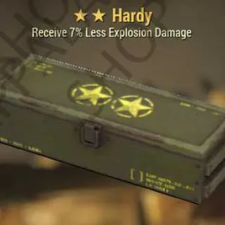 Hardy Mod (Receive 7% Less Explosion Damage)