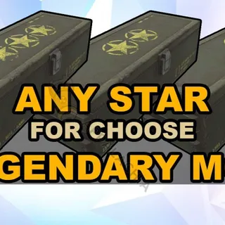 x1 of ANY legendary mod for choose