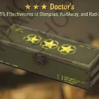 Doctor's Mod (+5% Effectiveness of Stimpaks, RadAway, and Rad-X)