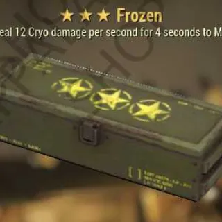 Frozen Mod (5% chance to deal 12 Cryo damage per second for 4 to Melee Attackers)