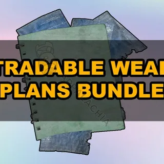 ALL tradable weapons plans bundle [98 plans total, no mods plans]