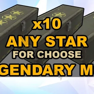 x10 of ANY legendary mods for choose