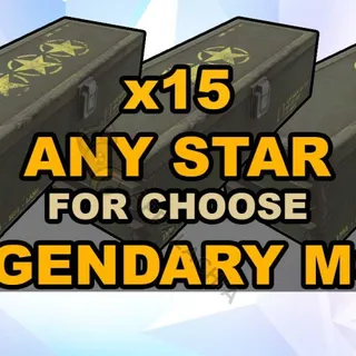 x15 of ANY legendary mods for choose