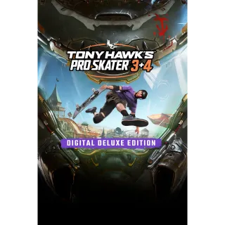 Tony Hawk's Pro Skater 3 + 4 Digital Deluxe Edition - Xbox Anywhere key