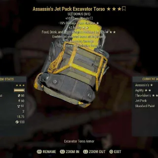 Legacy Excavator Jetpack