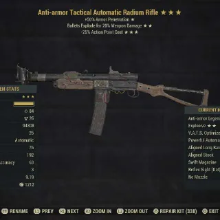 AAE25 Radium Rifle