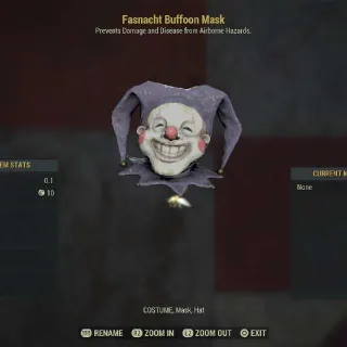 Buffoon Fasnacht Mask