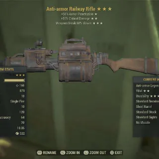 Weapon | AA5050bs Railway Rifle