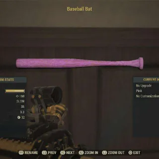 Weapon | Lvl 45 Pink Baseball Bat